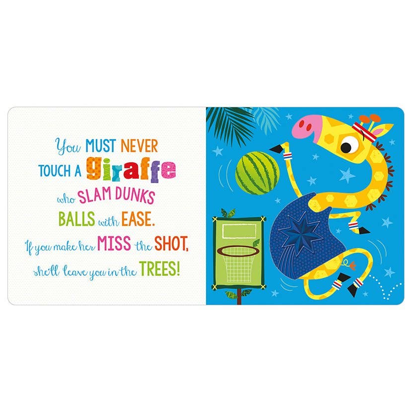 Board Book Never Touch a Panda!