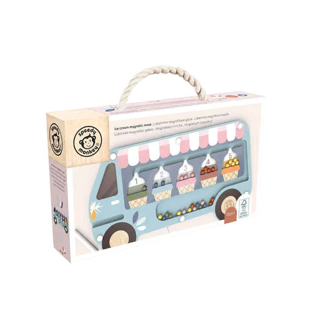 Ice cream Magnetic Maze