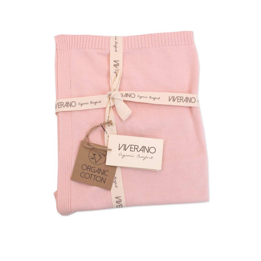 Milan Knit Classic Baby Blanket (Organic Cotton)