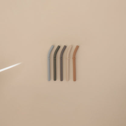 Silicone Replacement Straws - 5 Pack