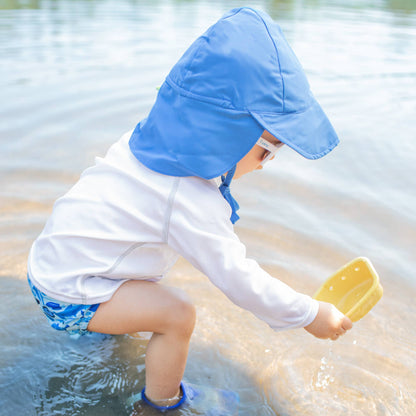 Flap Sun Protection Hat - Solid