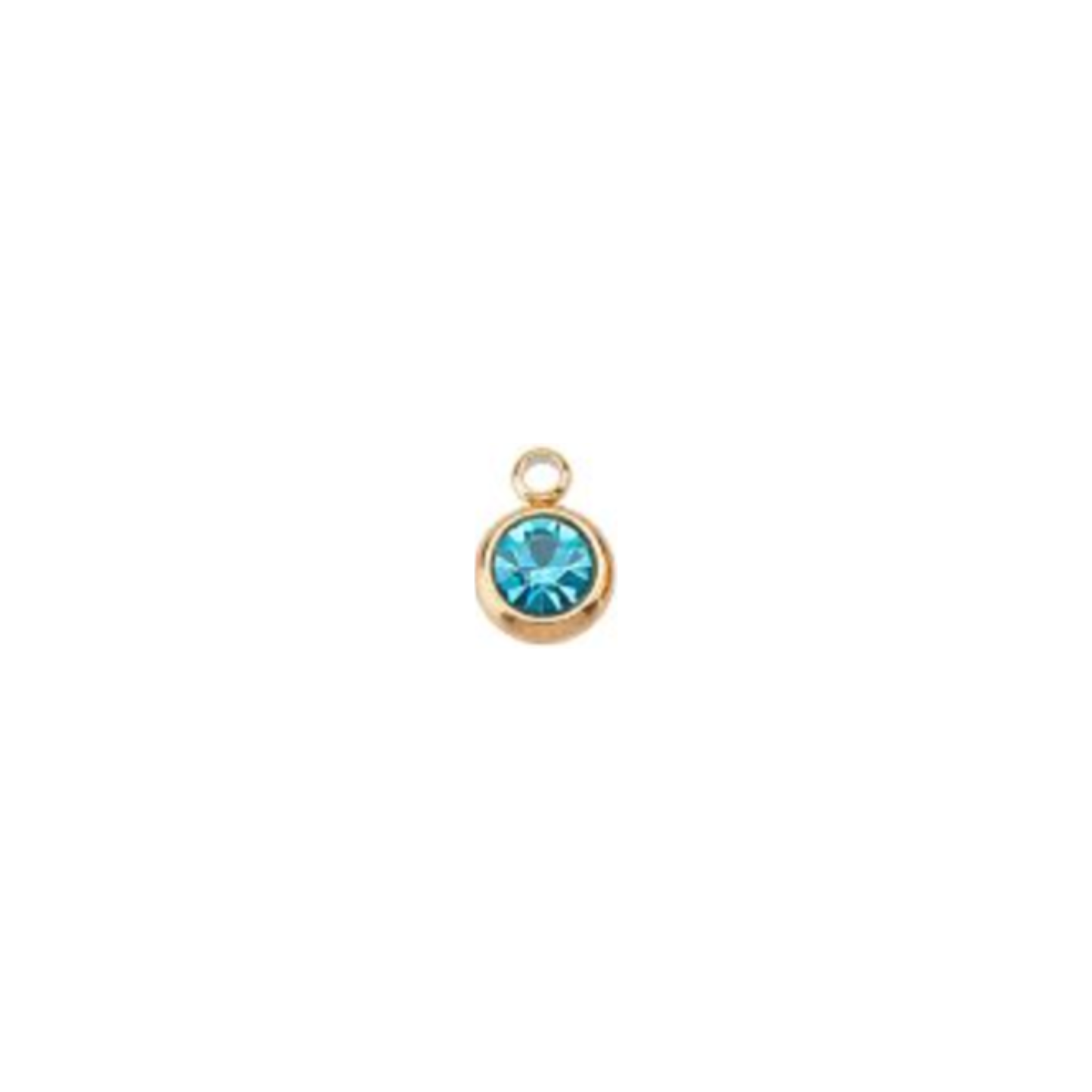 Gold Rhinestone Charms - Assorted
