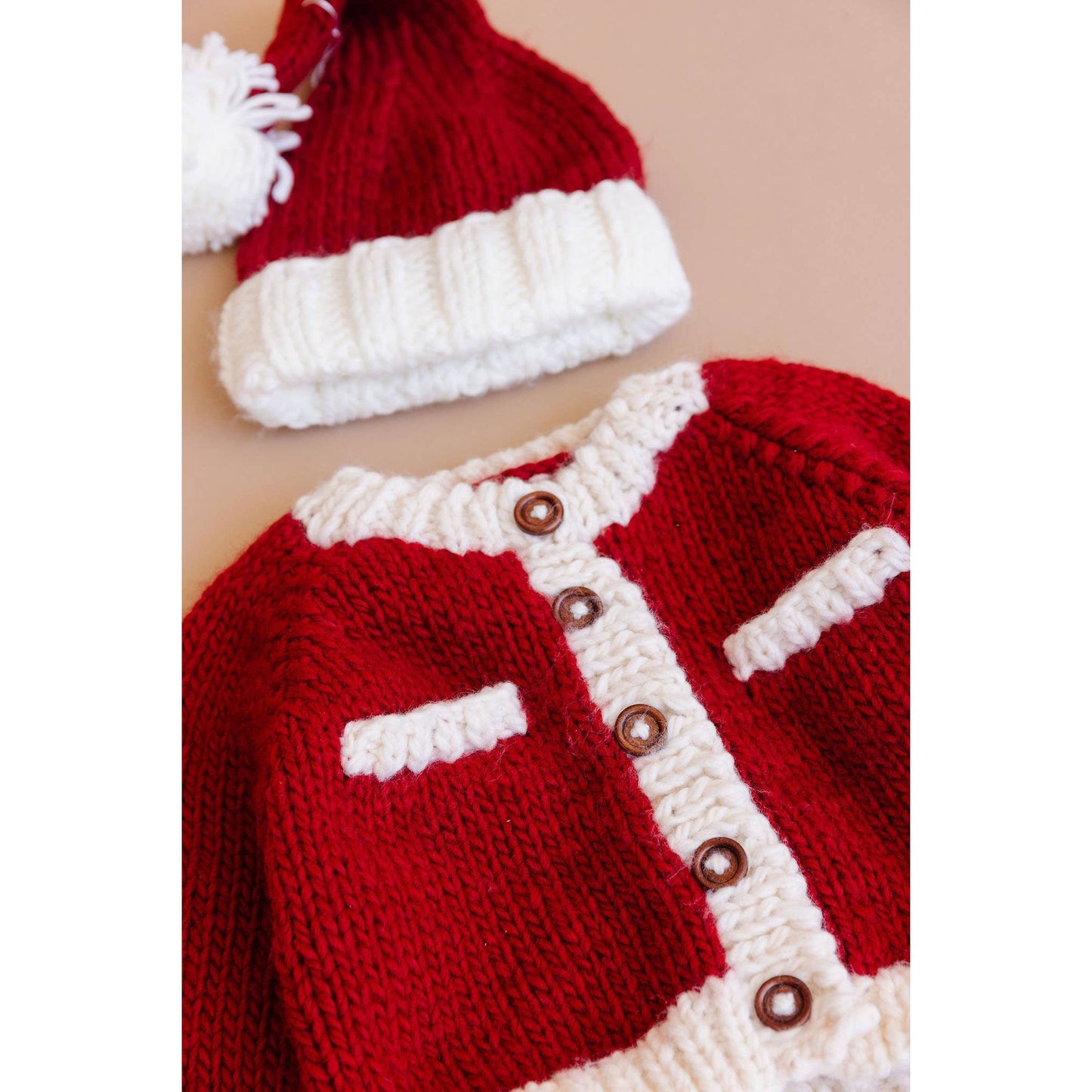 Coco Cardigan Baby Kid Sweater Santa Christmas Holiday Love