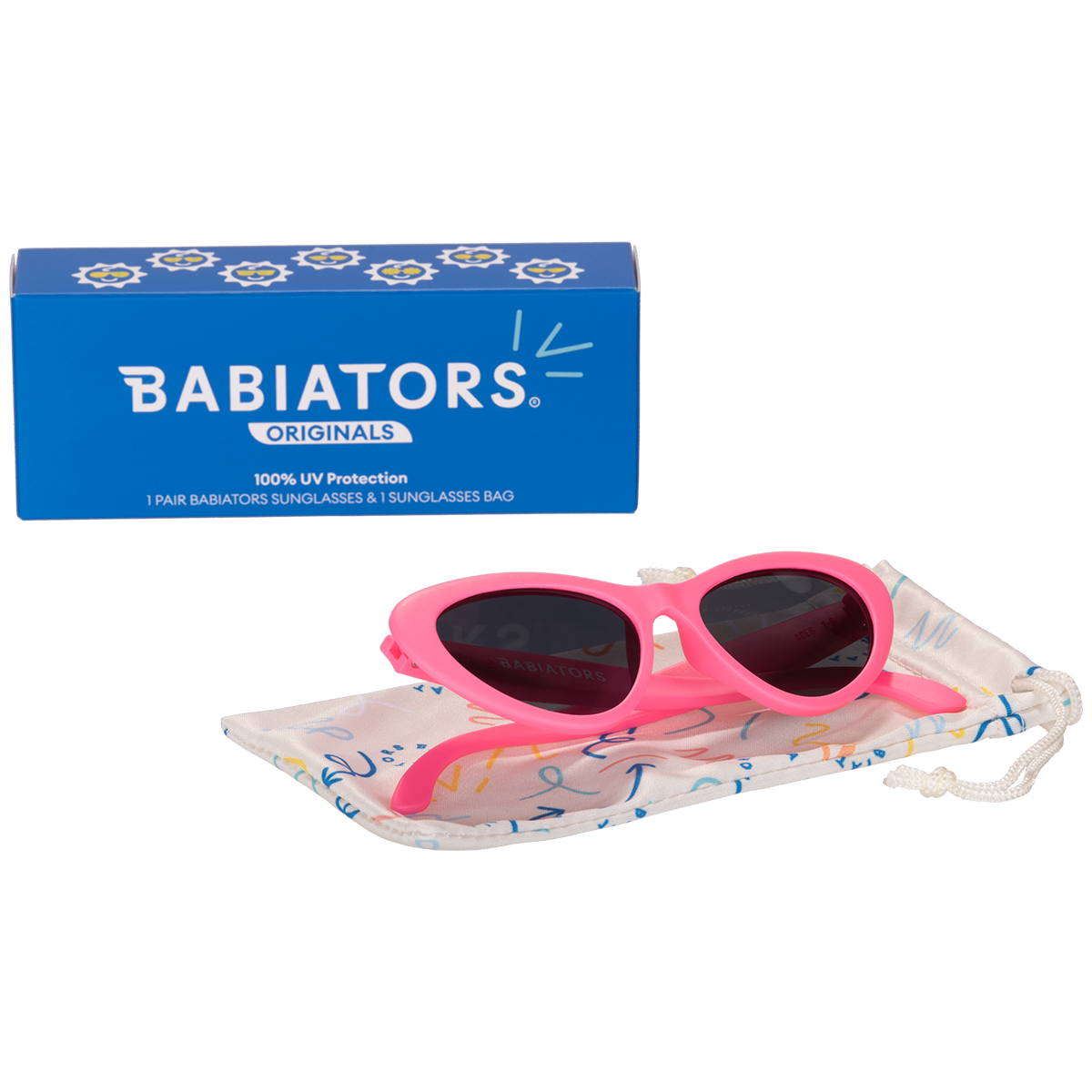 Think Pink Cat-Eye Sunglasses for Babies and Kids