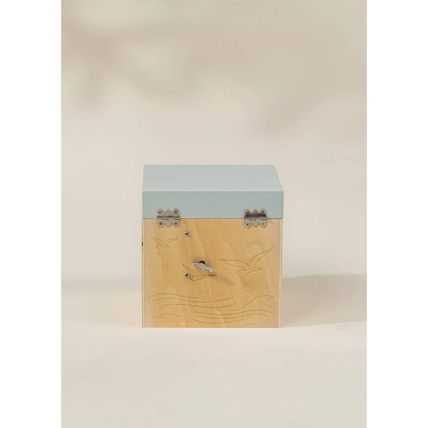 Wooden Musical Souvenir Box - Ocean