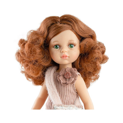Las Amigas doll - Cristi with pink dress - Paola Reina