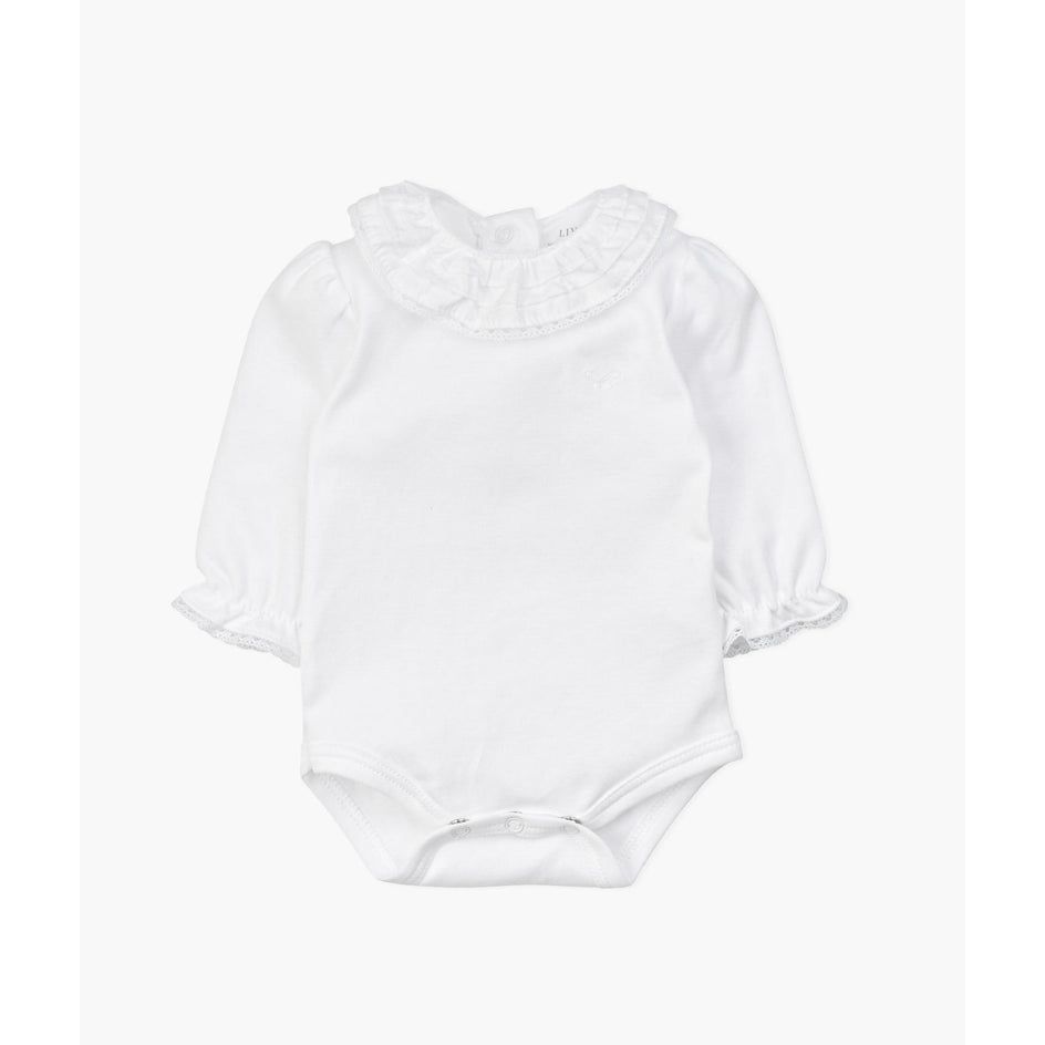 Mary Blouse White Body Suit