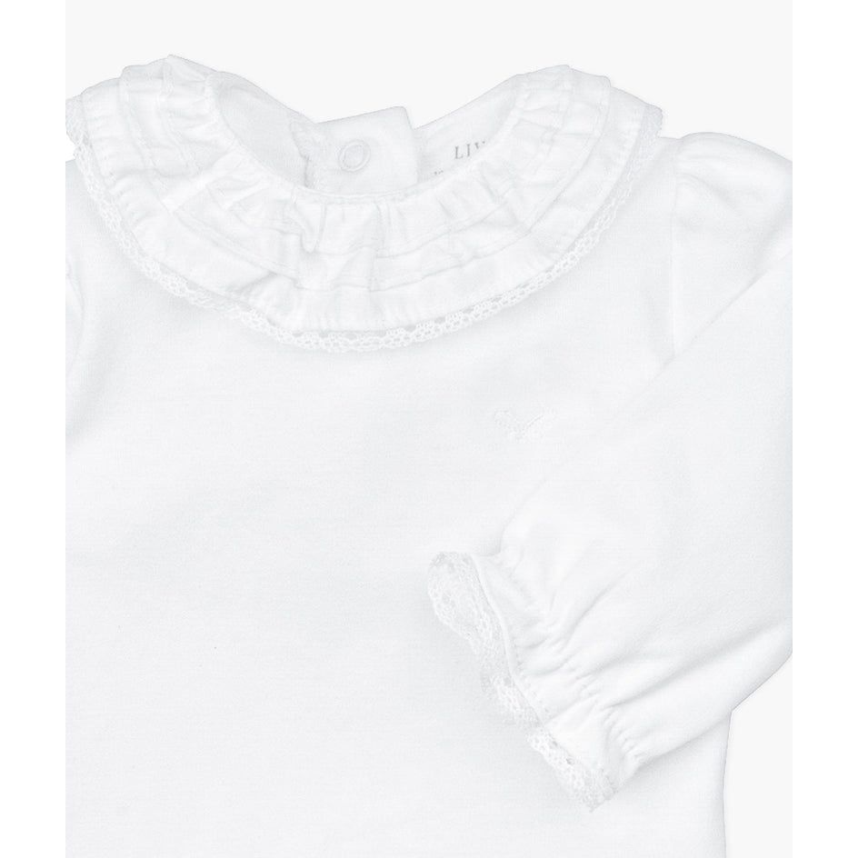 Mary Blouse White Body Suit