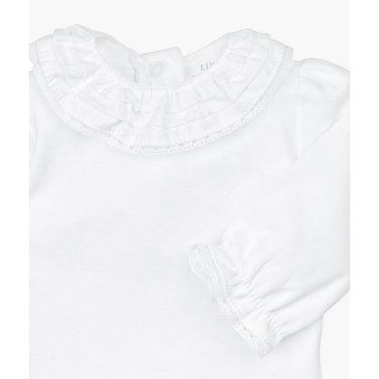 Mary Blouse White Body Suit