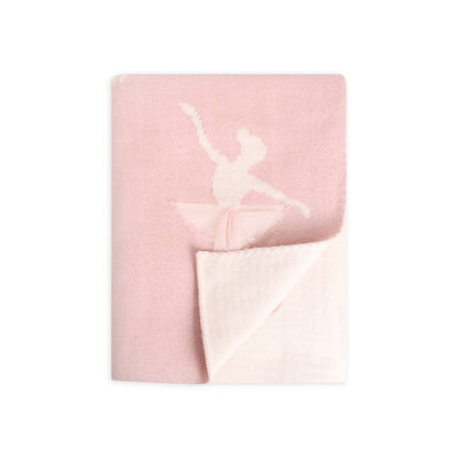 Ballerina Tutu 3D - Jacquard Sweater Knit Baby Blankets