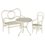 Café set, Mouse, Small - Off white