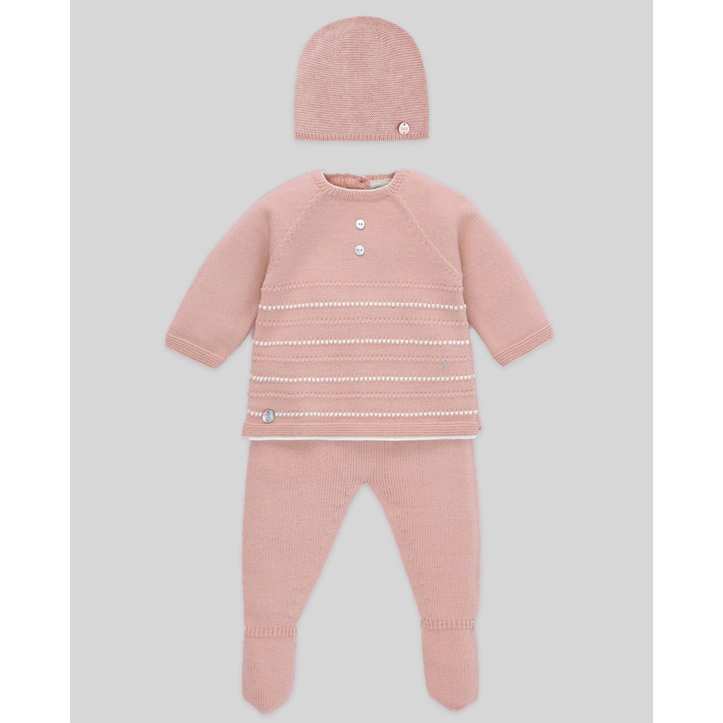 Infant Knit Sweater Set Asst Colors