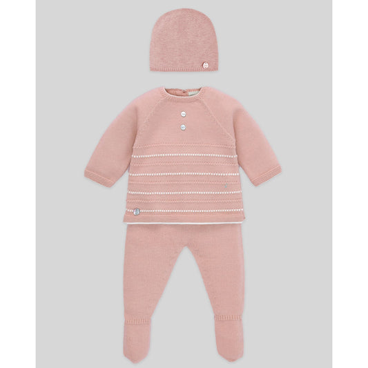 Infant Knit Sweater Set Asst Colors