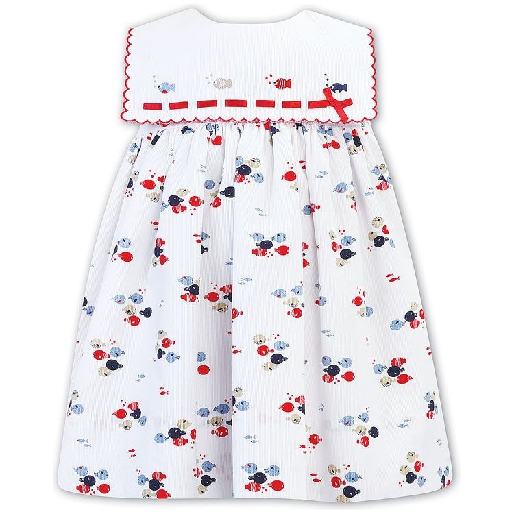 Sarah Louise Patriotic Fish Dress