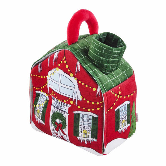 CHRISTMAS HOUSE PLUSH SET