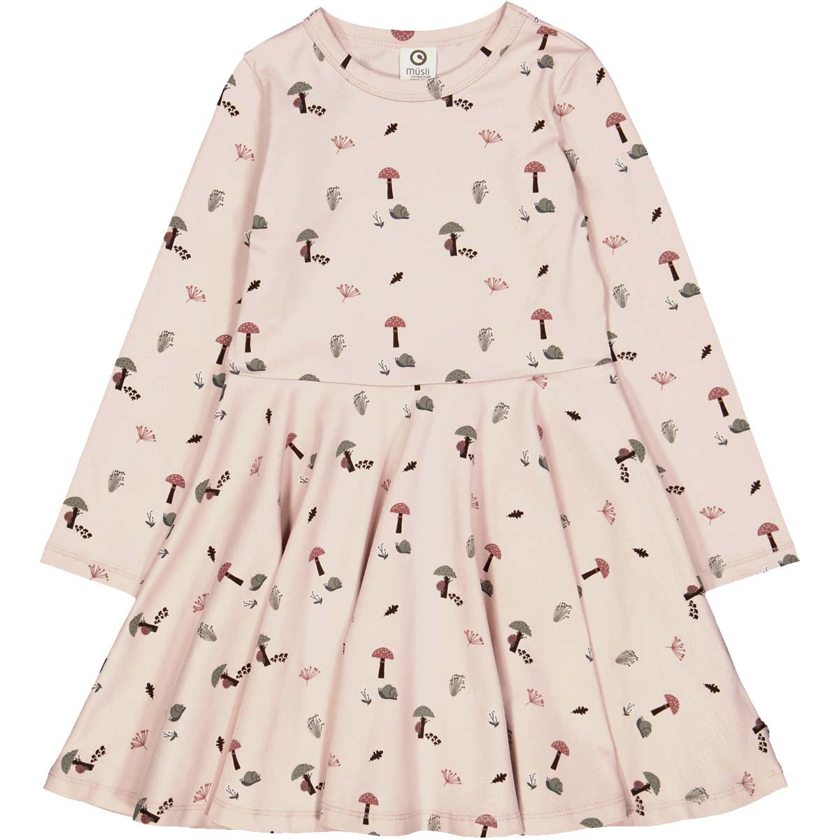 BOTANY swing dress with forest print