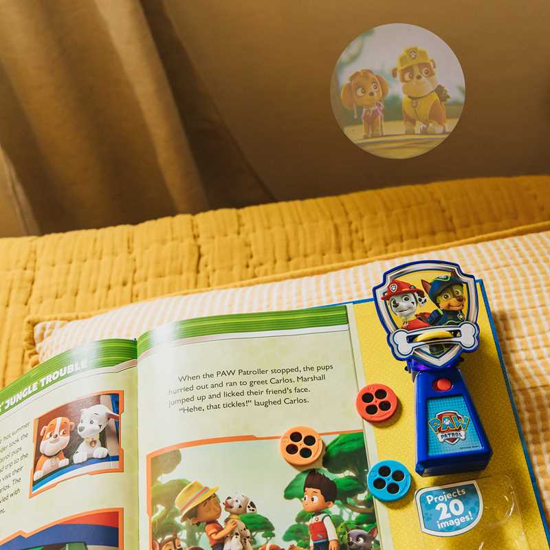 Nickelodeon PAW Patrol: Movie Theater Storybook & Movie Projector by Buckley MacKenzie