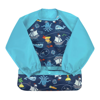 Snap & Go Easy Wear Long Sleeve Bib - 2 sizes