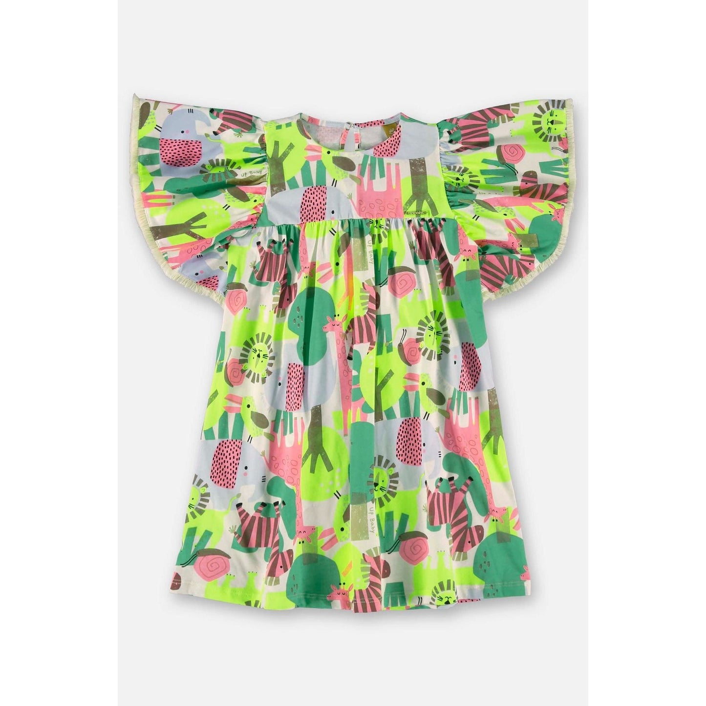 Happy Safari Dress in Half Knit