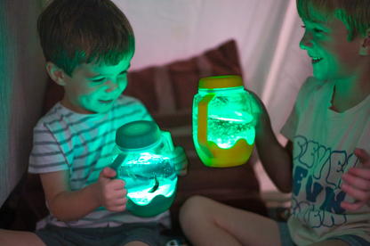 Teal Sensory Play Jar