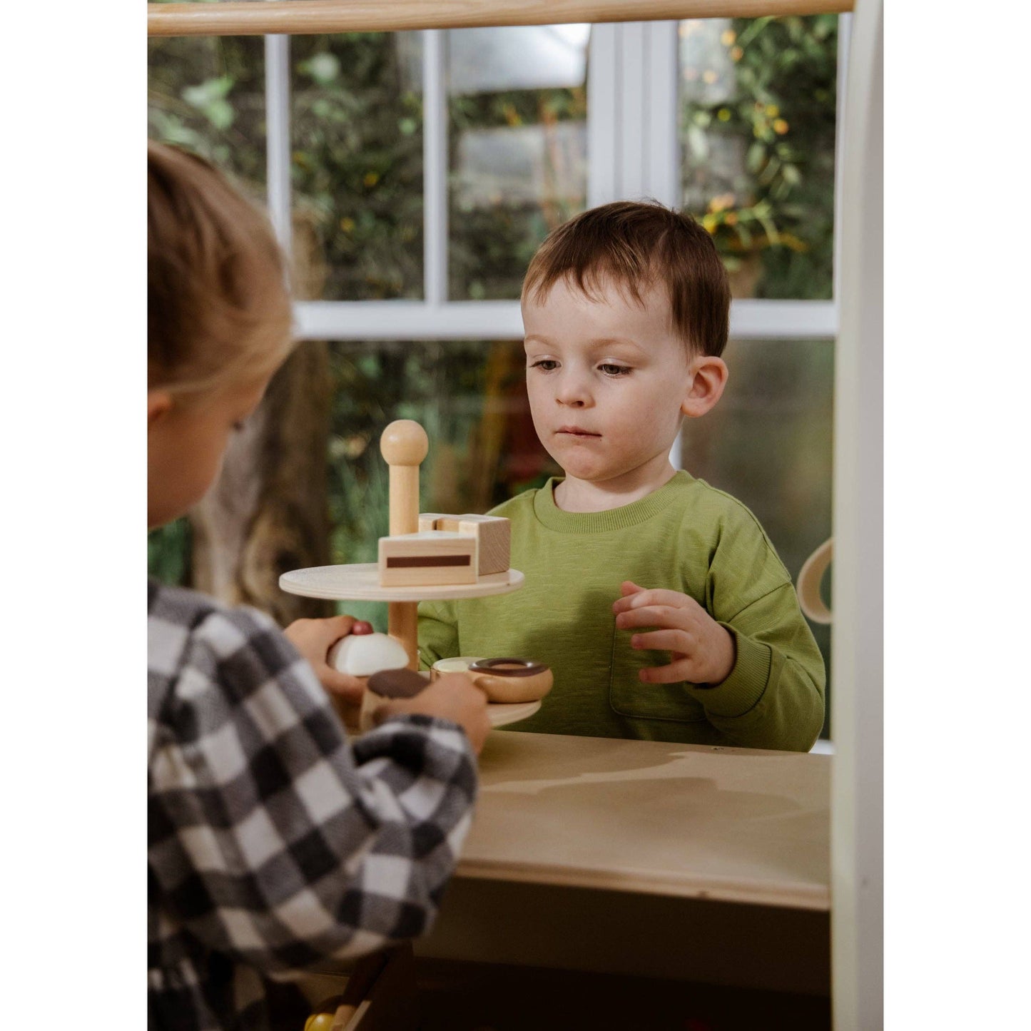 Wooden Desserts Tower