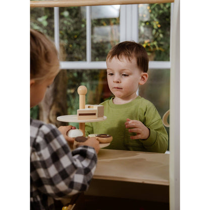 Wooden Desserts Tower