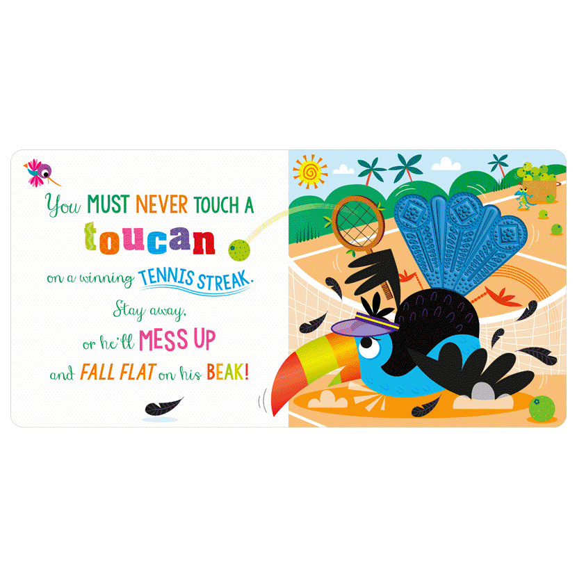 Board Book Never Touch a Capybara!