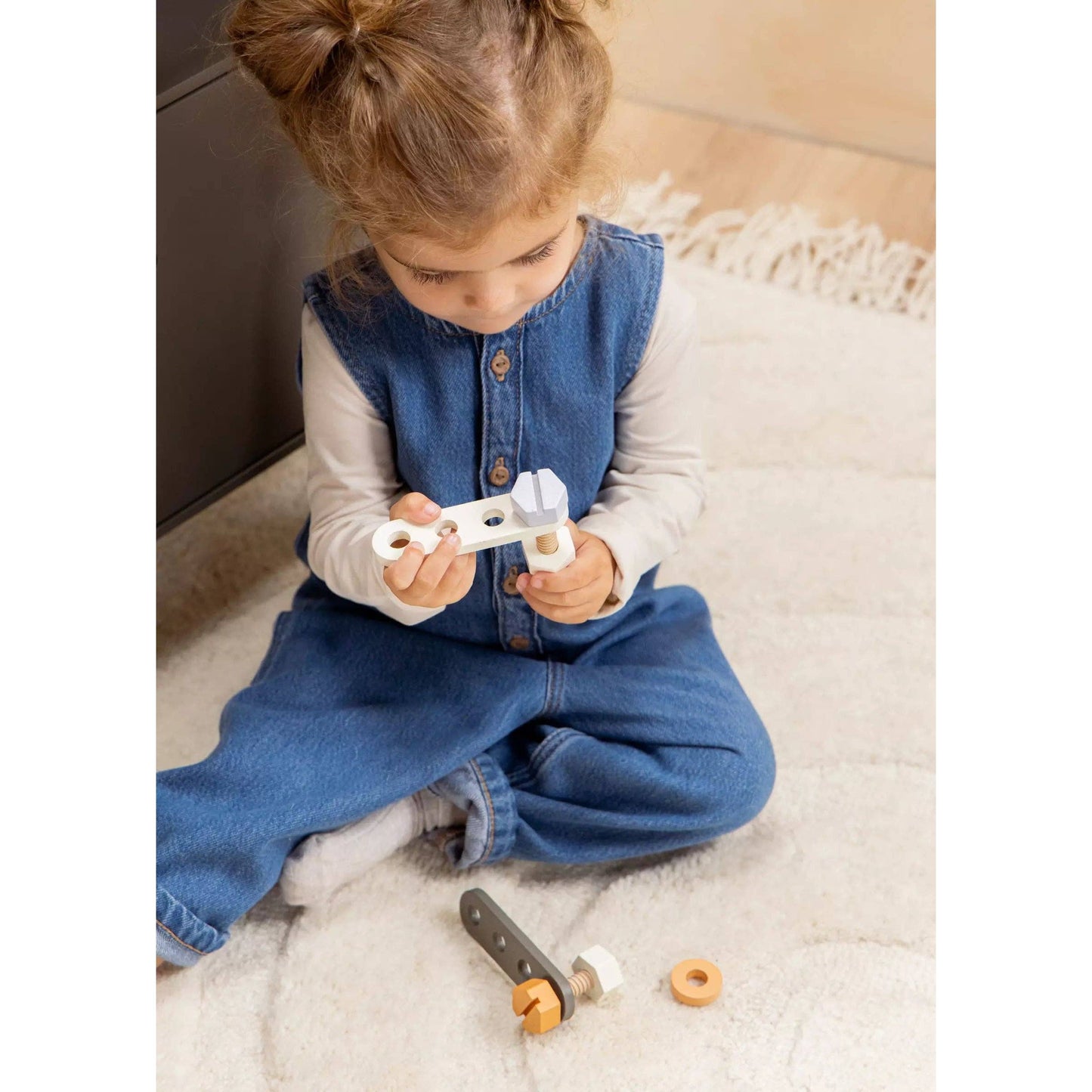 Wooden Workbench Playset