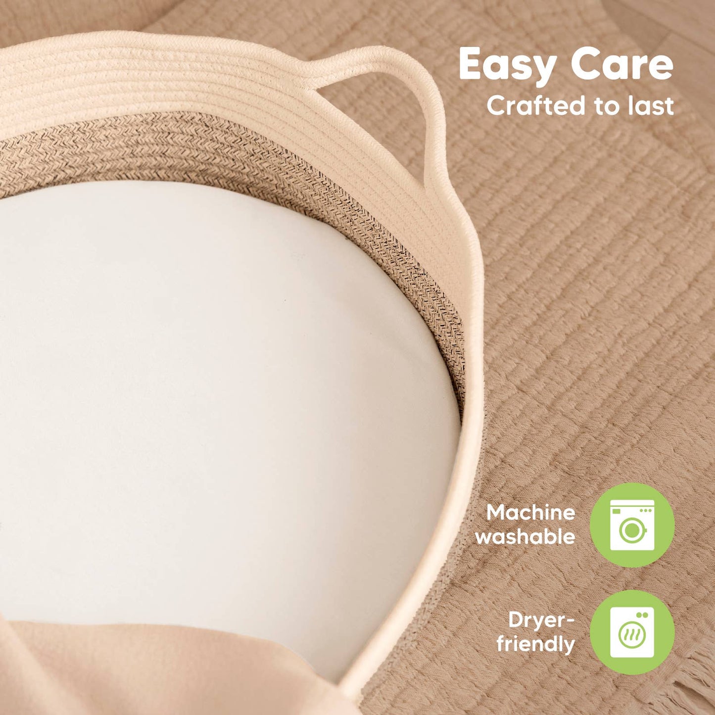 Isla Bassinet Mattress Sheets Fitted for Baby Girls, Boys