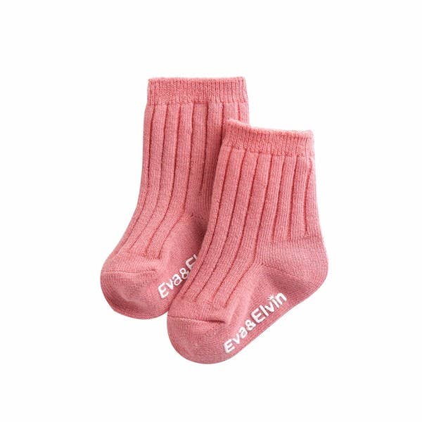 Runrun Ankle Socks - Pink 0-18M