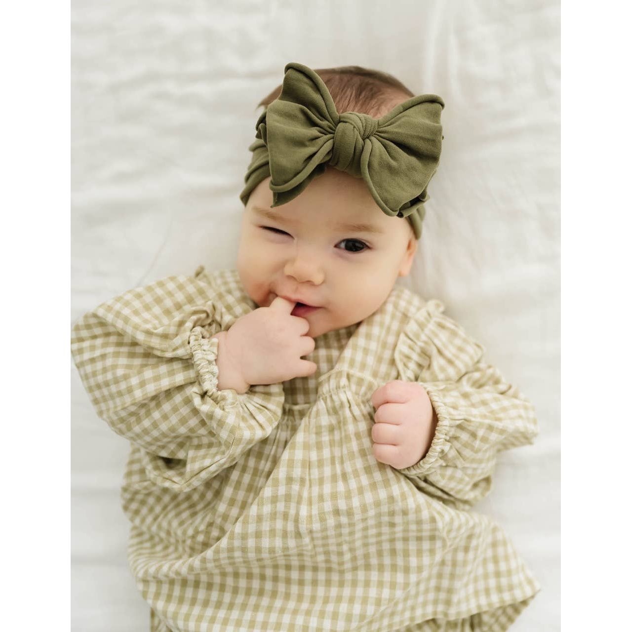 Baby Bling® FAB-BOW-LOUS® soft nylon bow headband