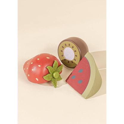 Wooden Fruits Playset