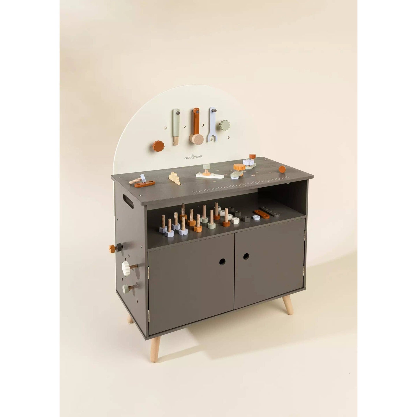 Wooden Workbench Playset