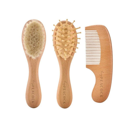 Baby Brush and Comb Set (3 PC)