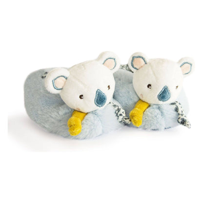 Yoka the Koala Baby Booties with Rattle