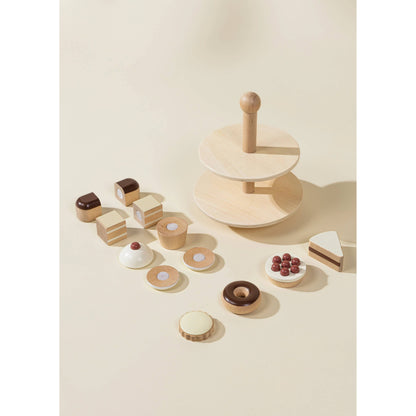 Wooden Desserts Tower