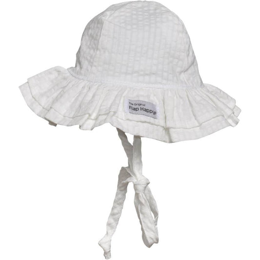 Baby UPF50+ Girls and Boys Double Ruffle Sun Hat