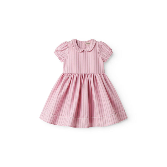 Darcel - Dress, Bonbon Pink Stripes