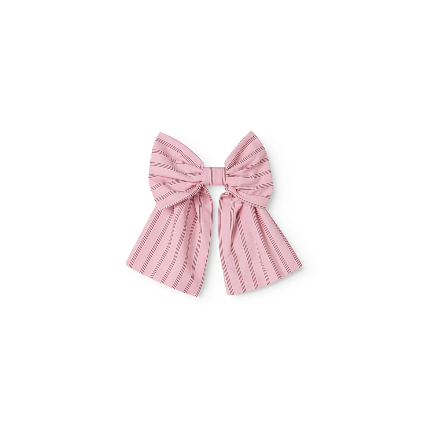 Alina L - Hair clip, Bonbon Pink Stripes