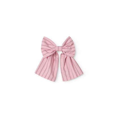 Alina L - Hair clip, Bonbon Pink Stripes