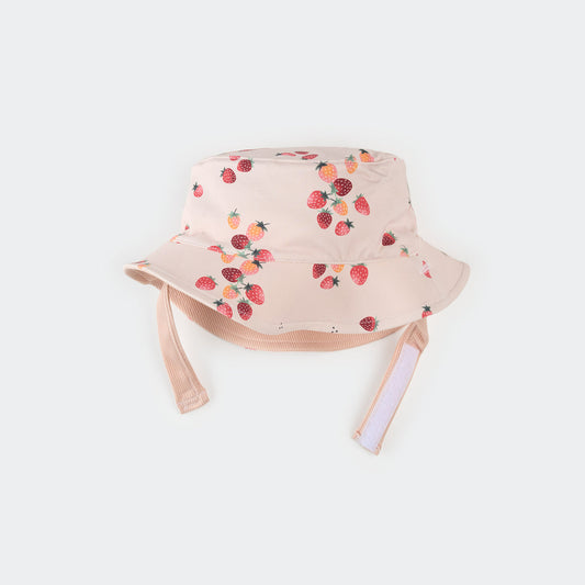 Strawberry Print Reversible Sun Hat