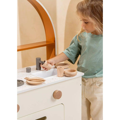 Wooden Dinnerware Playset (12 Pcs)