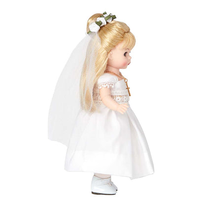 First Communion Day - Light Skin Tone/blue Eyes/blonde Hair