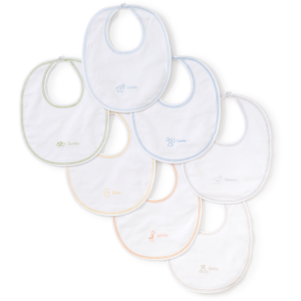 Days of the Week Bib Set