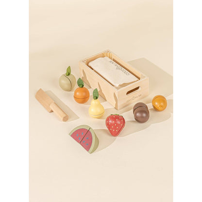 Wooden Fruits Playset
