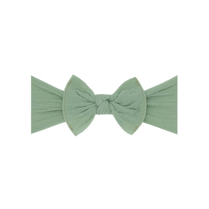 Baby Bling® Itty Bitty Knot small soft nylon bow headband