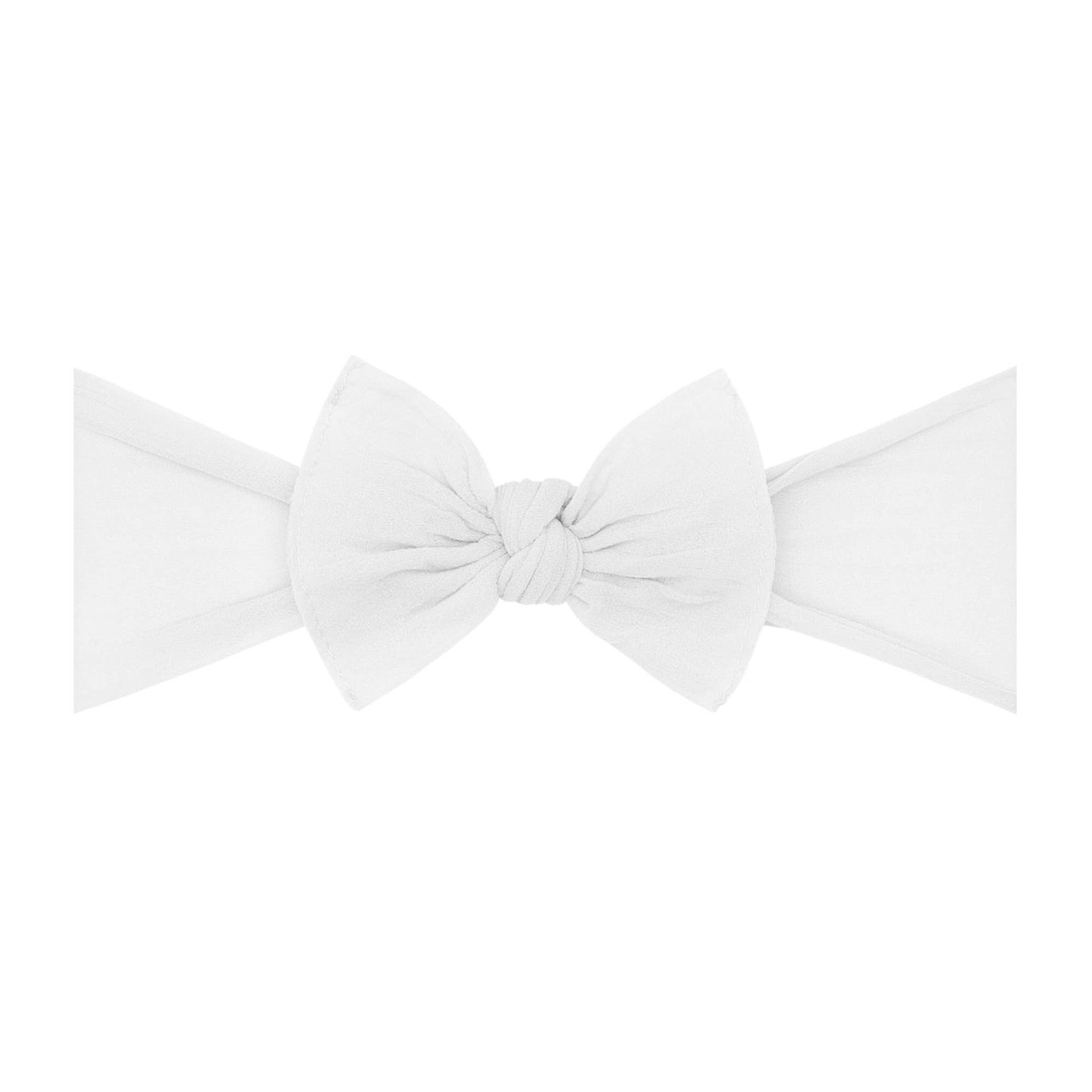 Baby Bling® Itty Bitty Knot small soft nylon bow headband