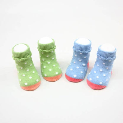 Baby Socks Set (6 Pairs) - Polka Dots