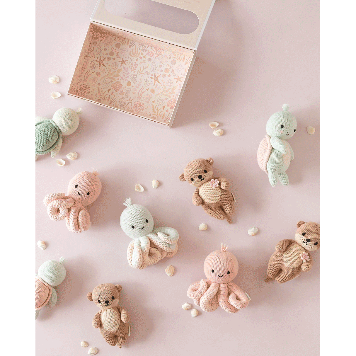 Baby sea turtle (kelp green)