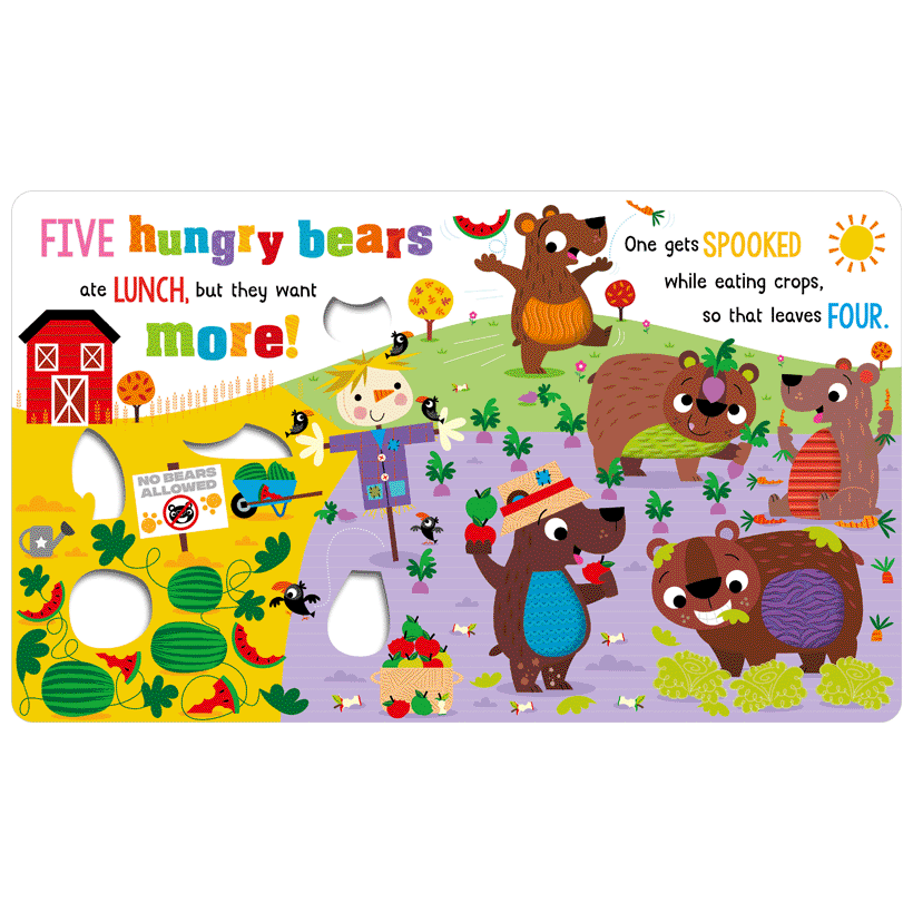 Board Book Never Touch the Hungry Bears